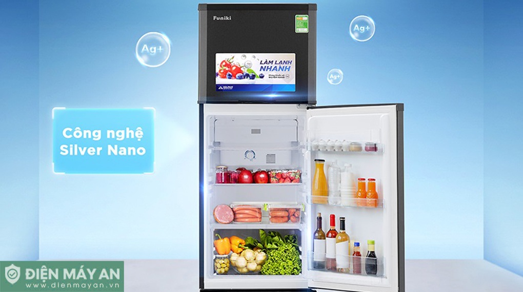 Tủ Lạnh Funiki 126 Lít FR-132CI.1 - công nghệ kháng khuẩn, khử mùi